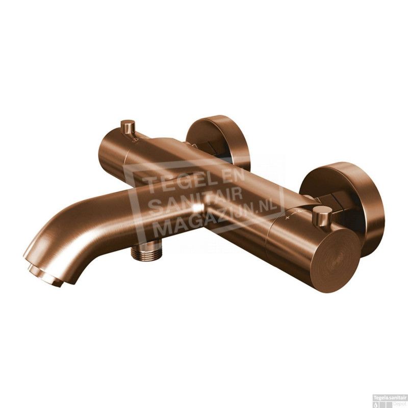 Brauer Copper Edition Bad- en Douchekraan Opbouw Thermostatisch Koper