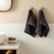NOUS Living gastendoek antraciet (set van 2) (50x30 cm)