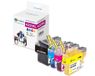 G&G 20588 Cartouche d'encre 4 pièce(s) Compatible Haut (XL) rendement Magenta, Cyaan, Noir, Jaune