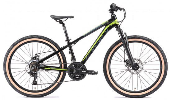 Bikestar MTB Sport 21speed 24inch zwart/geel