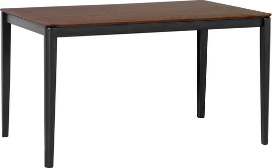 Beliani CEDAR Eettafel - Donkere houtkleur - 80 x 135 cm - MDF - Retro & Vintage