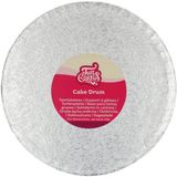 FunCakes Cake Drum Rond - Zilver - Ø22,5 cm