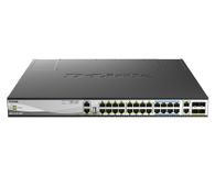 D-Link DMS-3130-30PS Managed L3 Netwerkswitch 2.5G Ethernet PoE 1U Zwart