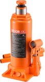 VEVOR Hydraulische Fleskrik 10t Oranje Auto 235-470mm Hefhoogte