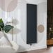 Hudson Reed Radiateur Électrique Plat - Design Vertical Anthracite Fin - 180 x 50 cm - 800W - Wi-Fi sur prise - Mural