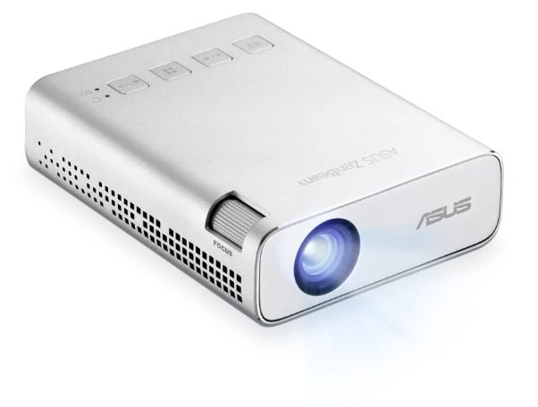 ASUS ZenBeam E1R Projector - WVGA - 200 ANSI Lumens - LED - Zilver