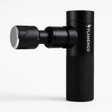 Flamengo Mini Massage Gun – Inclusief Hot & Cold Kop | Staal Design | Ultralicht, Stil en Draadloos | Krachtige Spiermassage + Warmte & Koude Therapie