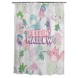 Franco Squishmallows kinderbad microvezel douchegordijn, 72 x 72, (officieel gelicentieerd product)