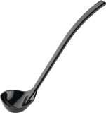 Kristallon Vogue polycarbonaat opscheplepel 2.8cl zwart