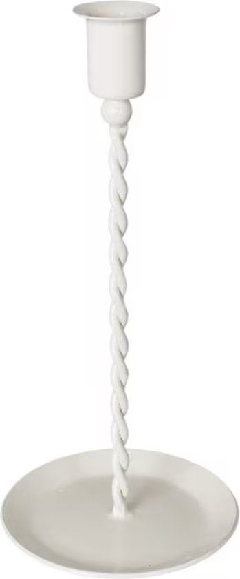 Strömshaga Kaarsenhouder Estelle Laag Off-White 22cm