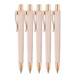 FABER-CASTELL Poly Ball Pale Rose Pen Set (5 Pieces)