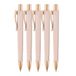 FABER-CASTELL Poly Ball Pale Rose Pen Set (5 Pieces)