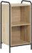 vidaXL Bibliothèque 55,5 x 33 x 174 cm Bois traité Chêne Sonoma
