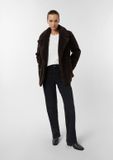 comma Jeans-pantalon noir denim