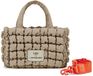 Unio Hamburg x Les Visionnaires Handtas Schoudertas Bubble Unio Cortina Toast Beige