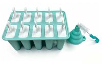 NCD E-Commerce Handel GmbH Moule à glaçons en silicone avec dix compartiments, vert