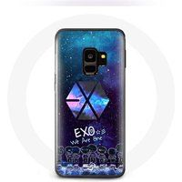 Maniacase Hoesje voor Samsung Galaxy S9 Exo K-pop Groep Logo we zijn één