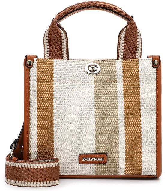 Emily & Noah Shopper E&N Jasmin (65510) Dames Handtas Sand 420