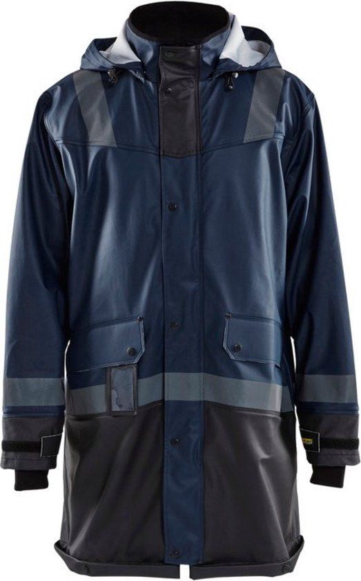 Blåkläder Regenjas LEVEL 2 4321-2003 - Donker marineblauw/Zwart - M