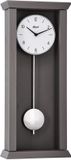 Hermle 71002-U82200 Avant-garde slinger wandklok kwarts, Barista Grey, 57cm x 24,5cm x 10cm