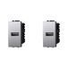 IXTRIMA USB-stekkermodule, 5 V 2,1 A, kleur grijs, compatibel met Bticino Living Light/INTERNATIONAL 2 stuks