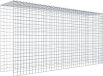 Gabion de fixation Type 4 200 cm x 100 cm x 40 cm (L x H x P), maille 5 cm x 5 cm, spirale