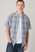 Levi's Authentic Button Down Lightweight overhemd met korte mouwen - Men's - M - Blauw / Bennett Plaid Moonlight Blue