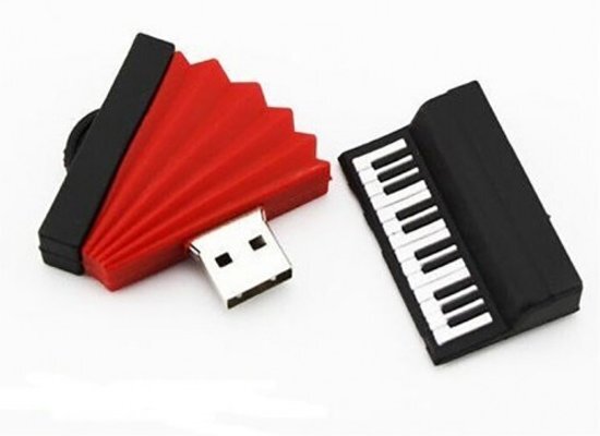 Allesmakkelijk.nl Accordeon usb stick 32gb