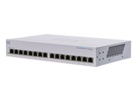 Cisco CBS110-16T Unmanaged L2 Gigabit Ethernet Desktop Switch - 16 Poorten