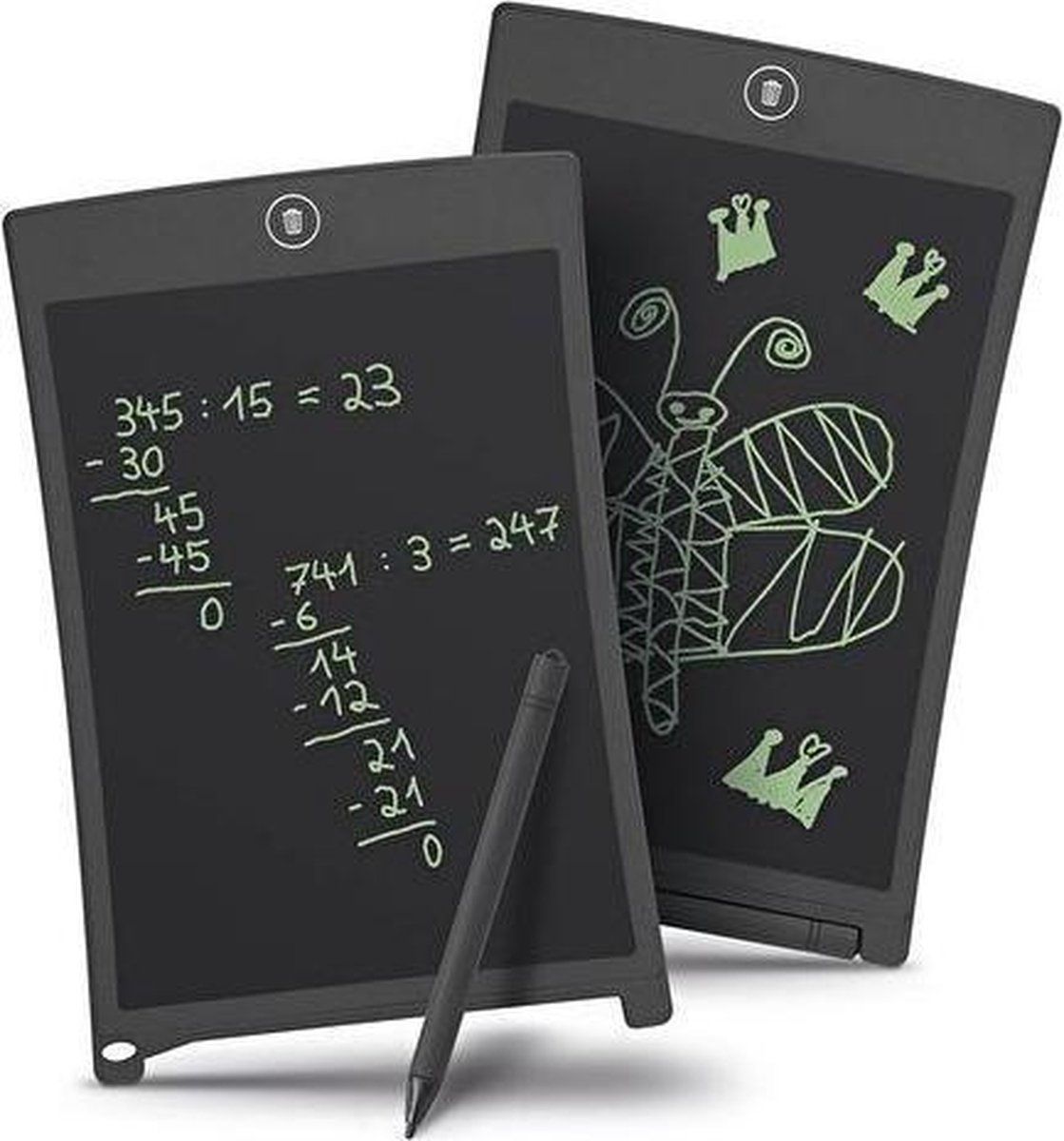 Wedo Ewriter - 8.5" LCD schrijf- en tekenbord - Zwart