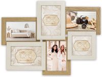 Zep Multi Houten Fotolijst Locarno Wit / Bruin