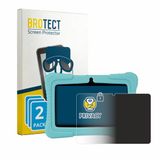 BROTECT - privacy screenprotector voor SaveFamily Kids Tablet 7" - Folie Beschermfolie Blauwlichtfilter 2 Stuks