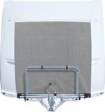 ProPlus Caravan Boegbeschermhoes 200 x 160 cm – Voor Voorzijde en Disselbak – Met Ø 7 mm Kederpees – Wit