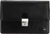 Golden Head Leren polstasje Colorado Handgelenktasche 8215 Schwarz zwart