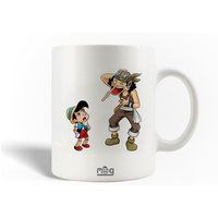 Keramische mok Maniacase Usopp en Pinokio