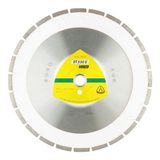 KLINGSPOR KLI-336223 336223 DT 350 U diamantdoorslijpschijven 300 x 2,8 x 20 mm 21 segmenten 40 x 2,8 x 10 mm standaard vertanding inhoud: 1 stuk