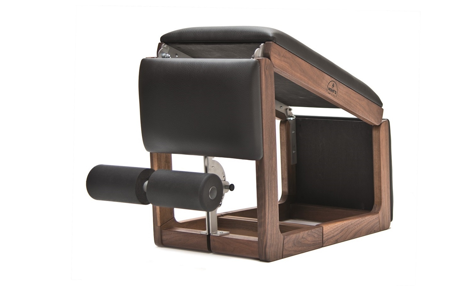 Nohrd abs/back machine TriaTrainer Walnut - synthetic leather