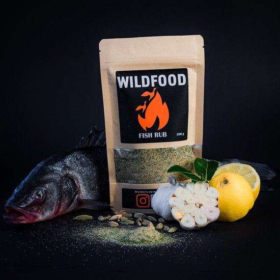 WildFood - Dry BBQ Rub - FISH - 200g