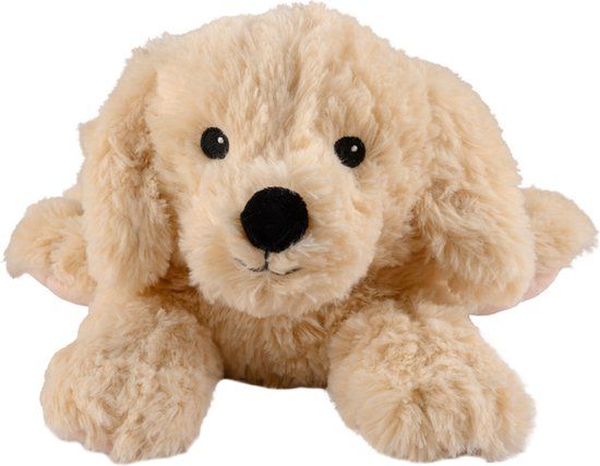 Warmies Warmte Knuffel Hond Golden Retriever Bruin 33 cm