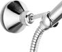 Support de douchette réglable sans marque pour salle de bain Argent laiton