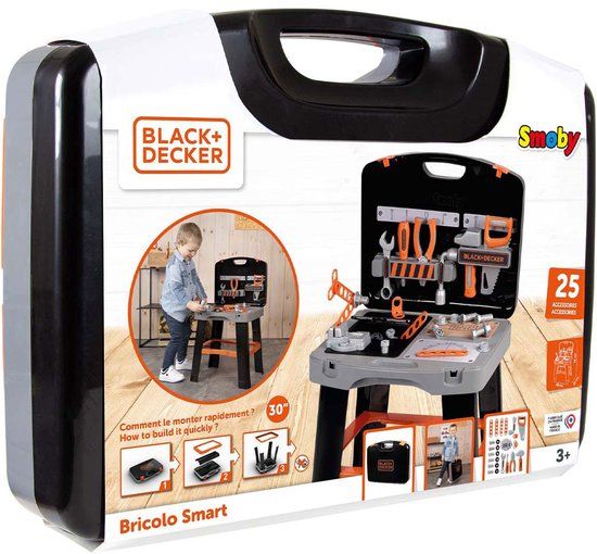 Smoby - Black & Decker Black & Decker Bricolo Smart Werkbank