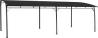 Auvent solaire 6x3x2,55 m anthracite