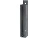 Wan GmbH Set de raccords - Fixation de panneau - Clôture de jardin - Acier zingué résistant à la rouille - 50x150mm - Argenté