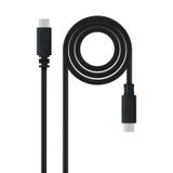 Nanocable 10.01.2301-L150 USB-kabel USB 2.0 1,5 m USB C Zwart