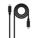 Nanocable 10.01.2301-L150 USB-kabel USB 2.0 1,5 m USB C Zwart