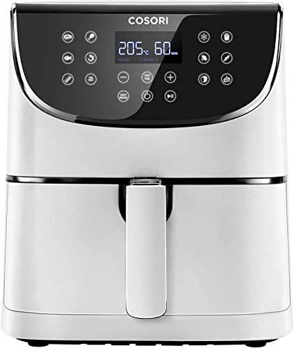 Cosori Heteluchtfriteuse 5,5 l XXL - Witte Air Fryer met LED-Touchscreen