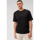 OLYMP Casual Modern Fit T-Shirt zwart, Effen
