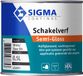 Sigma Schakelverf Semi-gloss 0,5 Liter 100% Wit