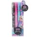 Depesche TOPModel Handlettering Pennen - 4 Stuks - Zwart, Roze, Turkoois, Violet