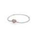 Pandora Rose 586292CZ Armband Moments Hart Zilver Rosé 20 cm